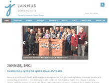 Tablet Screenshot of jannus.org